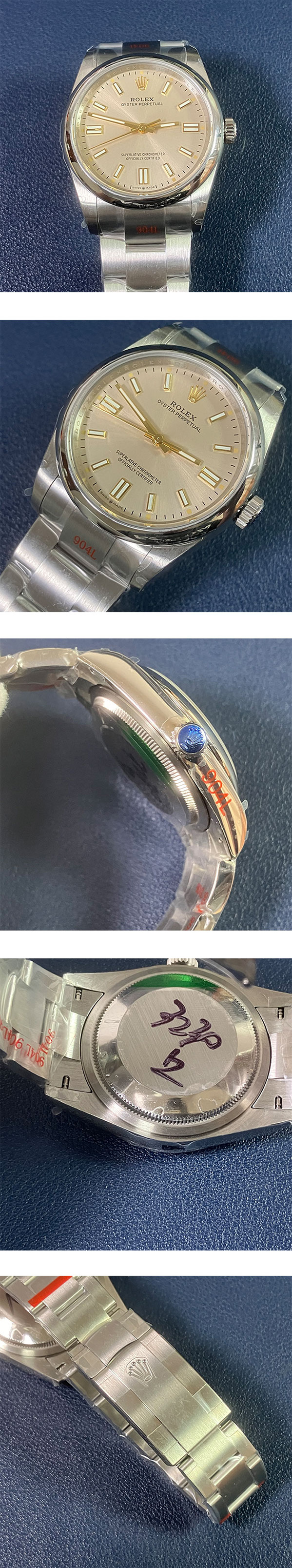 【メンズ最適】ロレックスコピー時計Oyster-perpetual M126000-0001、装着するたびに買ってよかった